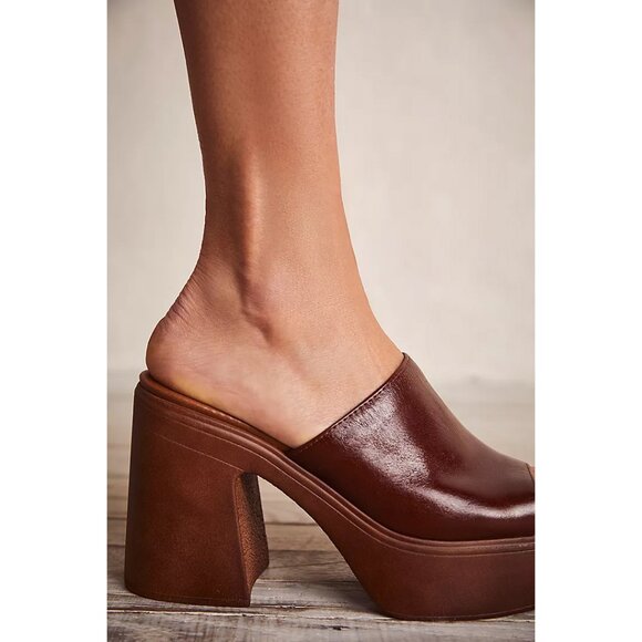 🎉LAST CHANCE🎉 FREE PEOPLE Zoe Platform / Chestnut - Picture 4 of 13